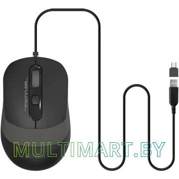 Мышь A4Tech Fstyler FM10T (серый/черный) картинка 8